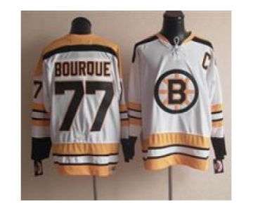 nhl jerseys boston bruins #77 bourque white