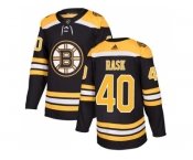 Youth Adidas Boston Bruins #40 Tuukka Rask Black Home Authentic Stitched NHL Jersey