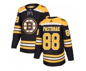 Youth Adidas Boston Bruins #88 David Pastrnak Black Home Authentic Stitched NHL Jersey