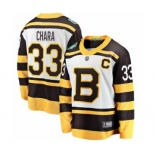 Youth Boston Bruins #33 Zdeno Chara White 2019 Winter Classic Fanatics Branded Breakaway NHL Jersey