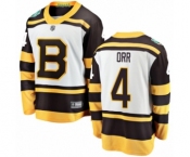 Youth Boston Bruins #4 Bobby Orr White 2019 Winter Classic Fanatics Branded Breakaway NHL Jersey
