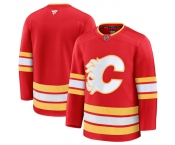 Men's Calgary Flames Blank Red 2024-25 Home Stitched Hockey Jersey