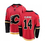 Youth Calgary Flames #14 Theoren Fleury Fanatics Branded Red Home Breakaway Hockey Jersey