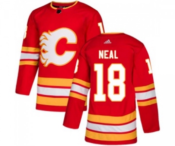 Youth Calgary Flames #18 James Neal Authentic Red Alternate Hockey Jersey