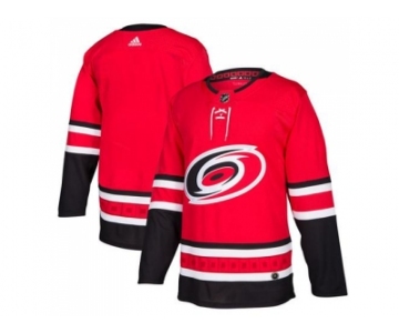 Men Adidas Carolina Hurricanes Blank Red Home Authentic Stitched NHL Jersey