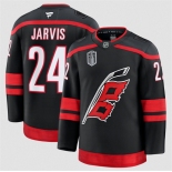 Men's Carolina Hurricanes #24 Seth Jarvis Black 2026 Stanley Cup Final Home Premium Hockey Stitched Jersey Men's Carolina Hurricanes #24 Seth Jarvis Black 2026 Stanley Cup Final Home Premium Hockey Stitched Jersey