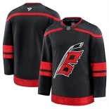 Men's Carolina Hurricanes Blank Black 2024-25 Home Stitched Hockey Jersey