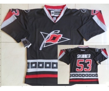 nhl jerseys carolina hurricanes #53 sklnner black