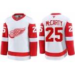 Men's Detroit Red Wings #25 Darren McCarty White 2024 Road Stitched Hockey Jersey Men's Detroit Red Wings #25 Darren McCarty White 2024 Road Stitched Hockey Jersey