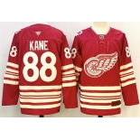 Men's Detroit Red Wings #88 Patrick Kane Red 2025-26 Centennial Premium Stitched Hockey Jersey Men's Detroit Red Wings #88 Patrick Kane Red 2025-26 Centennial Premium Stitched Hockey Jersey