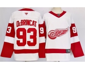 Men's Detroit Red Wings #93 Alex DeBrincat White 2024-25 Stitched Jersey