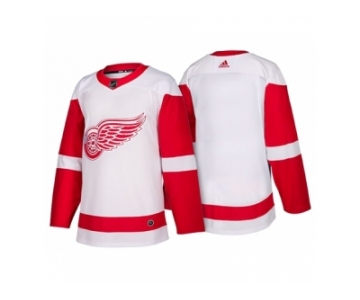 Men's adidas Detroit Red Wings White 2017-2018 Season New-Look Blank Jersey