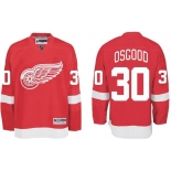 nhl deroit red wings #30 osgood red