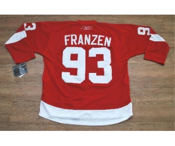 nhl deroit red wings #93 franzen red