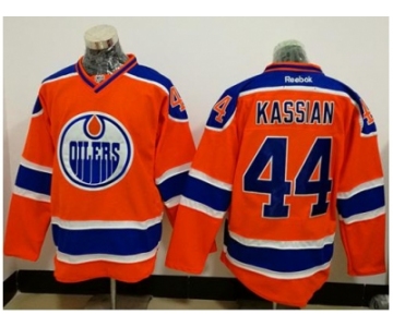 Edmonton Oilers #44 Zack Kassian Orange Alternate Stitched NHL Jersey