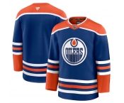 Men's Edmonton Oilers Blank Royal 2024-25 Home Stitched Hockey Jersey
