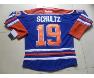 nhl jerseys edmonton oilers #19 schultz blue