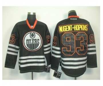 nhl jerseys edmonton oilers #93 nugent-hopkins black