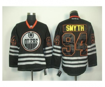 nhl jerseys edmonton oilers #94 smyth black