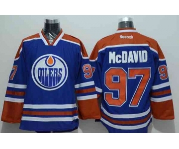 nhl jerseys edmonton oilers #97 mcdavid blue