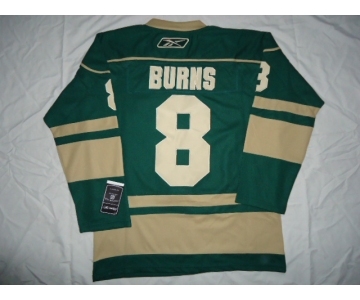 nhl jerseys minnesota wild 8# burns green