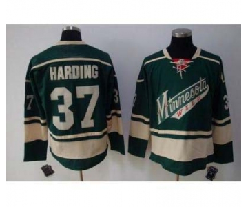 nhl minnesota wild #37 harding green