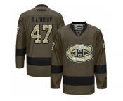 Men's Montreal Canadiens #47 Alexander Radulov Green Salute to Service Stitched NHL Jersey