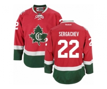 Men's Reebok Montreal Canadiens #22 Mikhail Sergachev Authentic Red New CD NHL Jersey