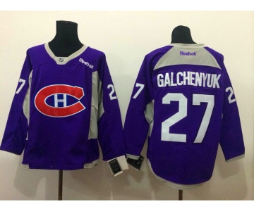 nhl jerseys montreal canadiens #27 galchenyuk purple