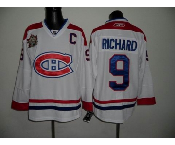 nhl jerseys montreal canadiens #9 richard white ccm[2011 winter classic]