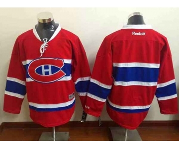 nhl jerseys montreal canadiens blank red[2015 New]