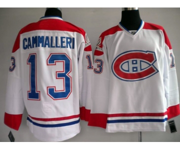 nhl montreal canadiens #13 cammalleri white ch