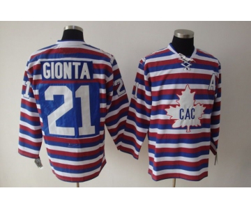 nhl montreal canadiens #21 gionta strip