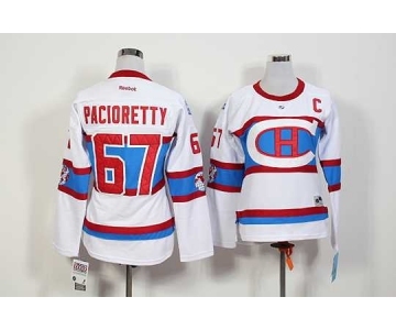 women nhl jerseys montreal canadiens #67 pacioretty white[patch C]