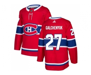 Youth Adidas Montreal Canadiens #27 Alex Galchenyuk Red Home Authentic Stitched NHL Jersey