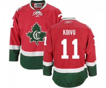 Youth Reebok Montreal Canadiens #11 Saku Koivu Authentic Red New CD NHL Jersey