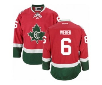Youth Reebok Montreal Canadiens #6 Shea Weber Authentic Red New CD NHL Jersey