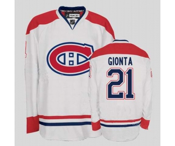 youth nhl montreal canadiens #21 gionta white