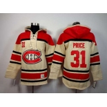 nhl jerseys montreal canadiens #31 price red-cream[pullover hooded sweatshirt]