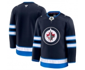 Men's Winnipeg Jets Blank Navy 2024-25 Home Stitched Hockey Jersey