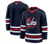 Men's Winnipeg Jets Navy 2024-25 Alternate Stitched Hockey Jersey