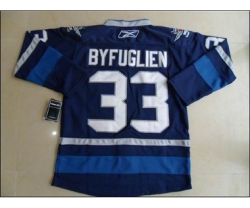 nhl jerseys winnipeg jets #33 byfuglien blue 2012 new
