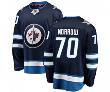 Youth Winnipeg Jets #70 Joe Morrow Fanatics Branded Navy Blue Home Breakaway NHL Jersey