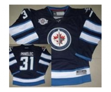 youth nhl jerseys winnipeg jets #31 prvelec blue