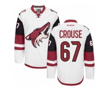 Men's Reebok Arizona Coyotes #67 Lawson Crouse Authentic White Away NHL Jersey