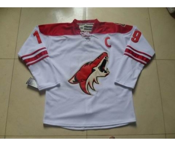 nhl jerseys phoenix coyotes blank white(C)
