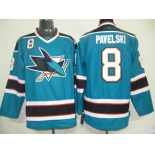 nhl jerseys san jose sharks #8 pavelski blue