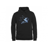 San Jose Sharks Black Rinkside Pond Hockey Pullover Hoodie