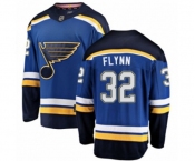 St. Louis Blues #32 Brian Flynn Fanatics Branded Royal Blue Home Breakaway NHL Jersey St. Louis Blues #32 Brian Flynn Fanatics Branded Royal Blue Home Breakaway NHL Jersey