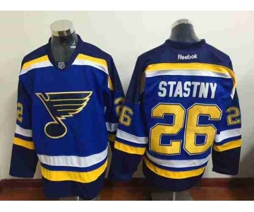 nhl jerseys st. louis blues #26 stastny blue